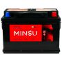 Автомобильный аккумулятор MINSU 6СТ 57412L3 75А/ч-12V ст EN720 обратная 278x175x190