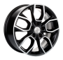 Легковой диск Khomen Wheels KHW1713 7x17 5x114,3 ET49 67,1 Black-FP